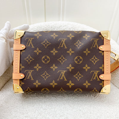 LV Side Trunk MM Bag in Monogram Canvas and GHW