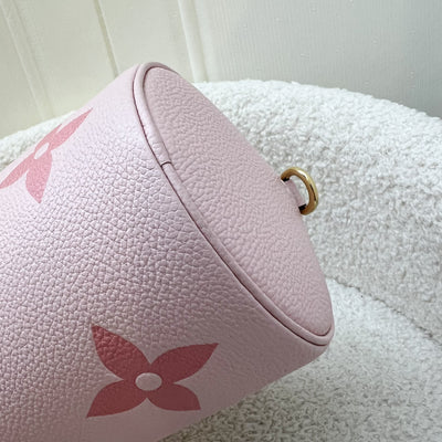 LV Papillon BB By the Pool Gradient Pink Empreinte Leather