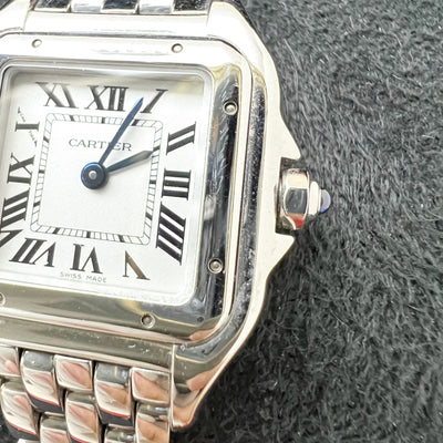 Cartier Panthere De Cartier Watch Small Model in Stainless Steel, Quartz Movement