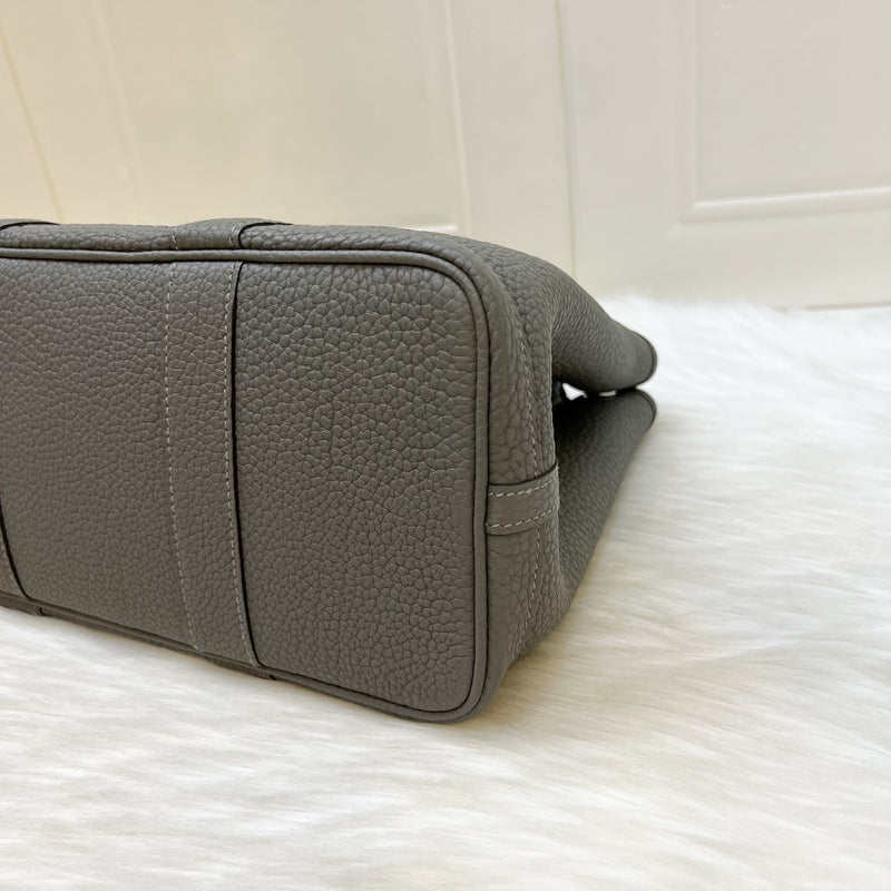 Hermes Garden Party 30 in Gris Meyer Negonda Leather and PHW