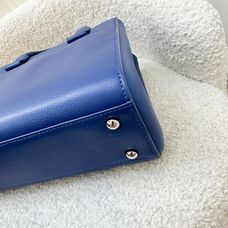 Chanel Neo Executive Mini Tote in Blue Caviar and SHW