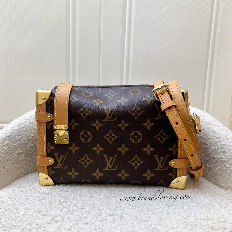 LV Side Trunk MM Bag in Monogram Canvas and GHW (Model: M46358)