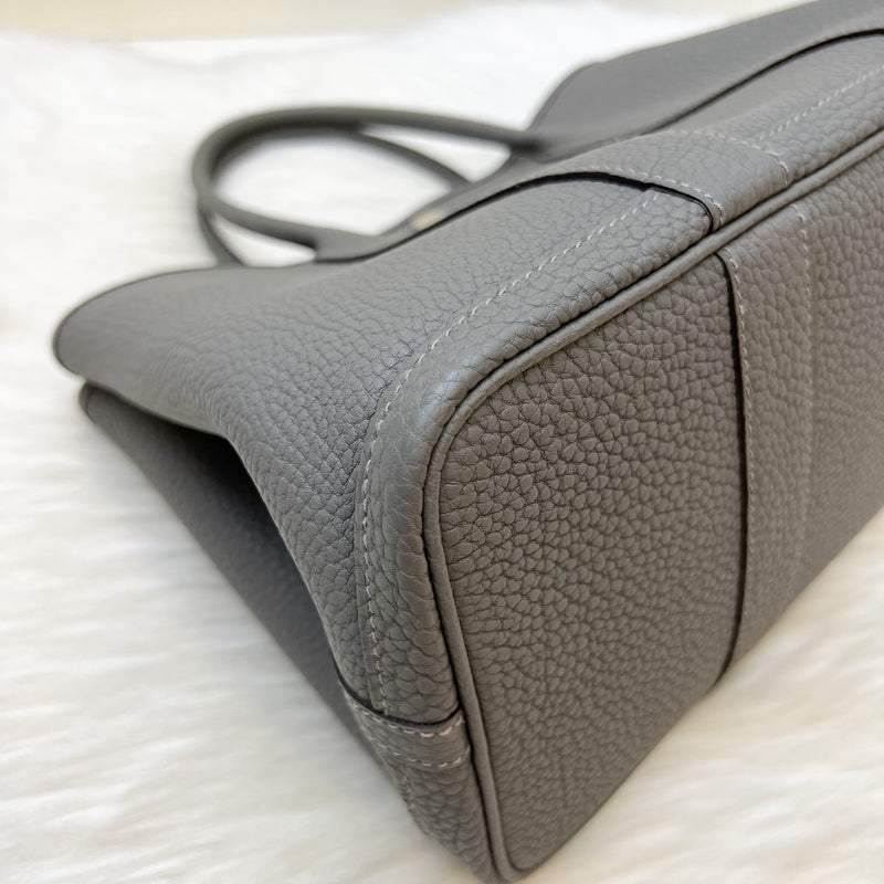 Hermes Garden Party 30 in Gris Meyer Negonda Leather and PHW