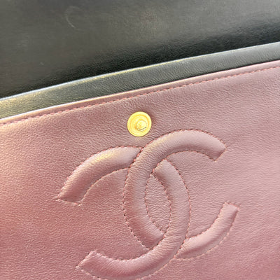 Chanel Medium Classic Flap CF in Black Lambskin and GHW