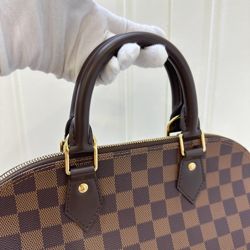 LV Alma PM in Damier Ebene Canvas and GHW