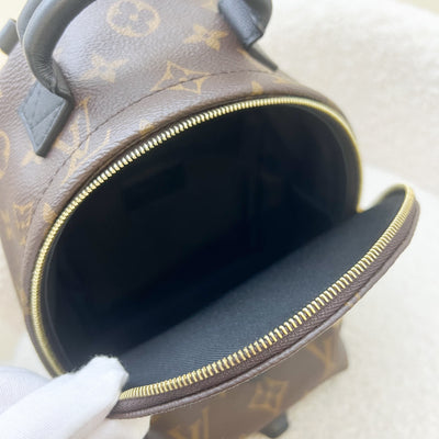 LV Palm Springs Mini Backpack in Monogram Canvas and GHW