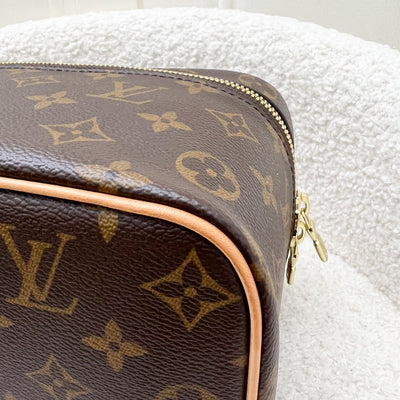 LV Nice Mini Toiletry Pouch in Monogram Canvas GHW