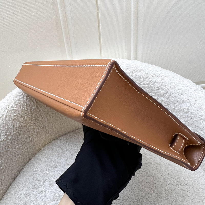 Hermes Kelly Elan in Gold Madame Leather and GHW