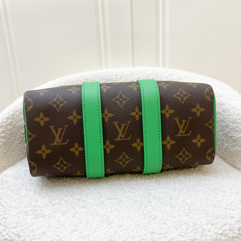 LV Macassar Keepall 25 in Monogram Canvas and Black HW