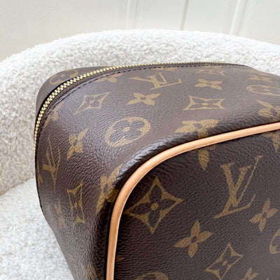 LV Nice Mini Toiletry Pouch in Monogram Canvas GHW