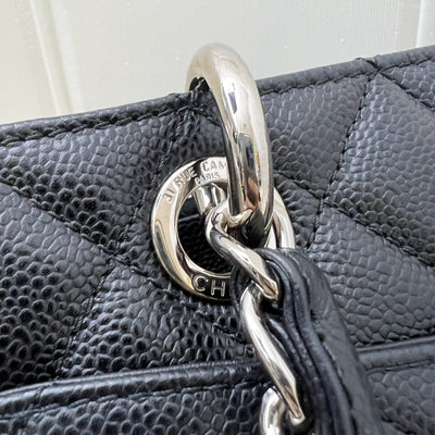 Chanel Grand Shopping Tote GST in Black Caviar and SHW