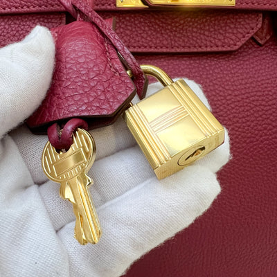 Hermes Birkin 35 in Rubis Togo Leather and GHW