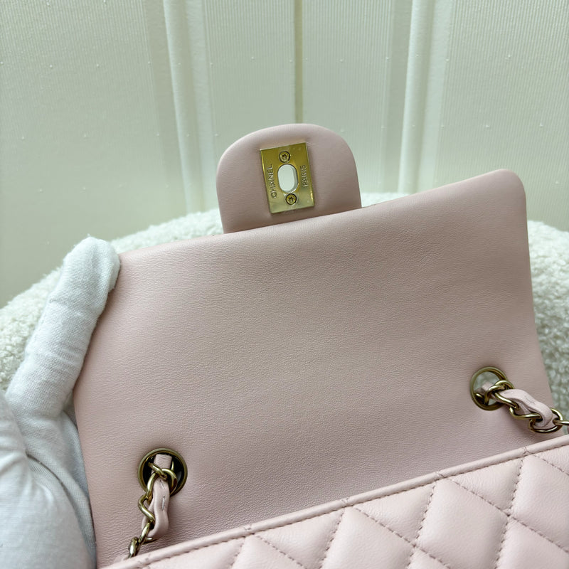 Chanel Mini Rectangle Flap in 23S Pink Lambskin and LGHW