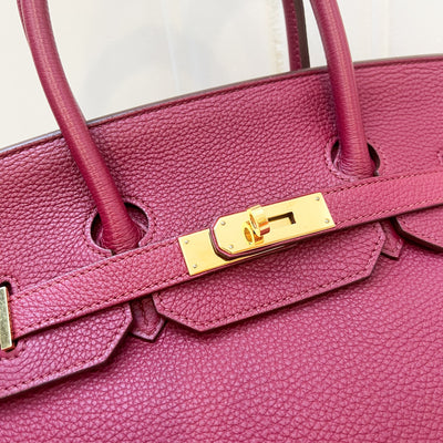 Hermes Birkin 35 in Rubis Togo Leather and GHW