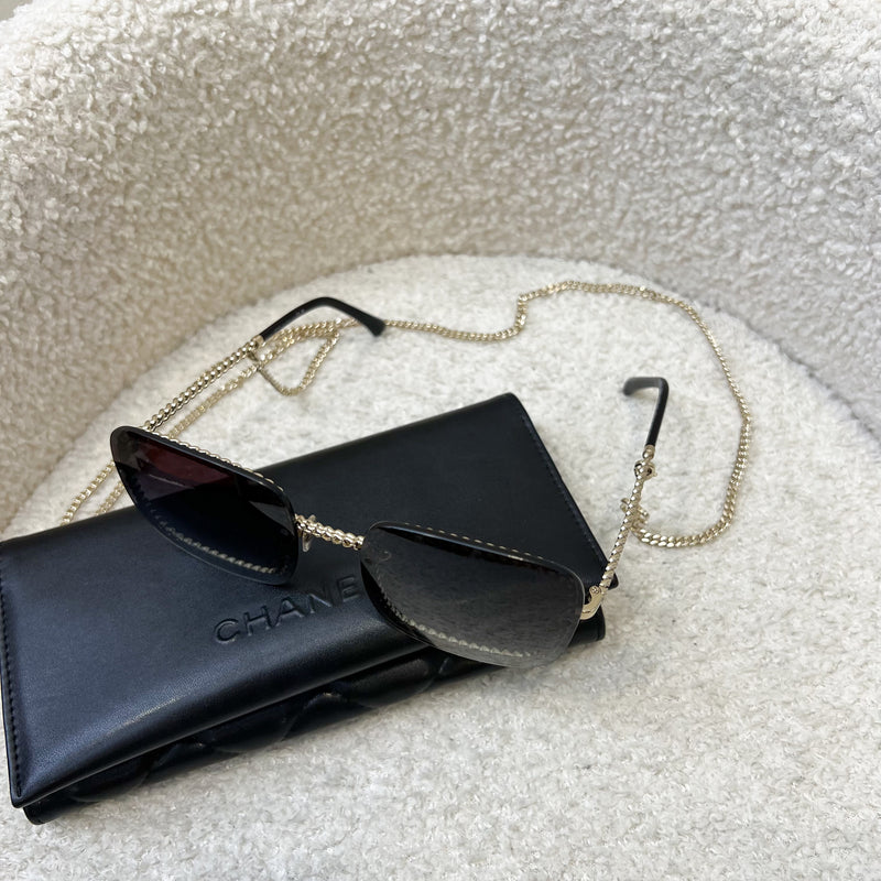 Chanel Chain Around Sunglasses with Chain Retainers