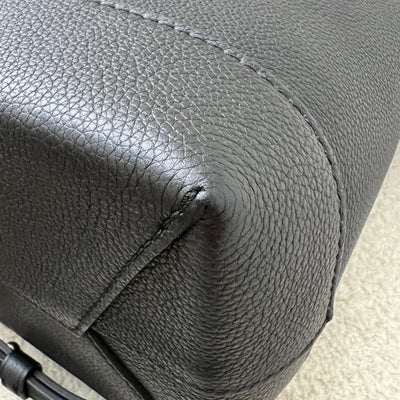 Louis Vuitton LV Lockme Backpack in Black Grained Calfskin and SHW