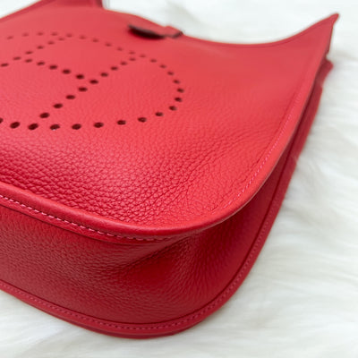 Hermes Evelyne 29 PM in Vermillion Clemence Leather and PHW