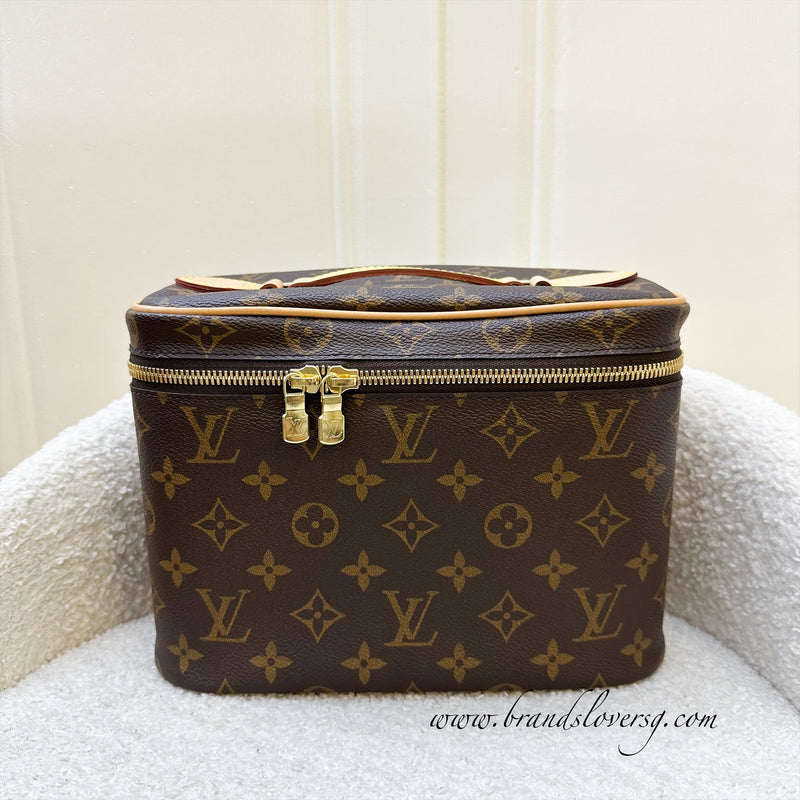 LV Nice BB Toiletry Pouch in Monogram Canvas GHW