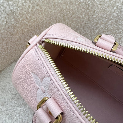 LV Papillon BB By the Pool Gradient Pink Empreinte Leather