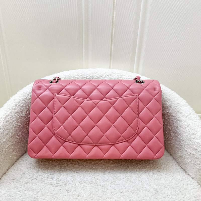 Chanel Medium Classic Flap CF in Pink Lambskin and SHW