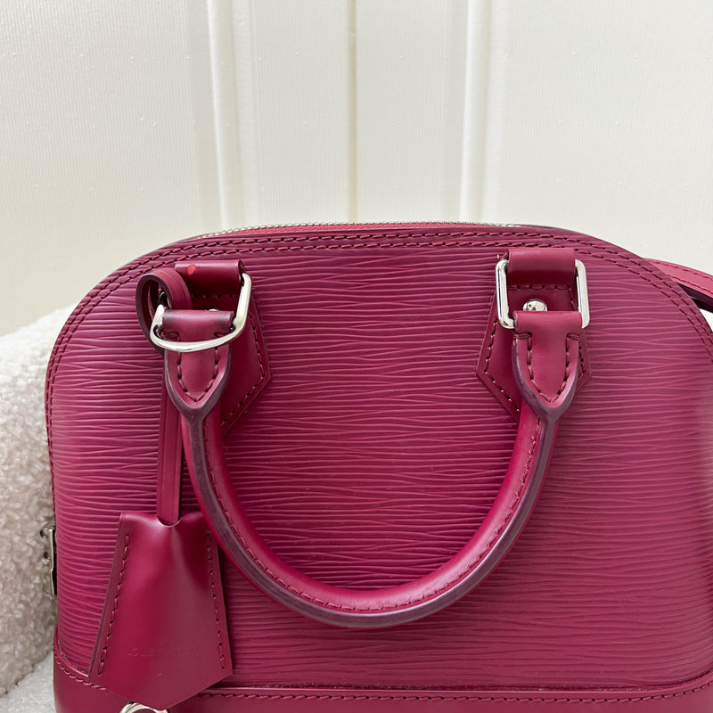 LV Alma BB in Red / Dark Pink Epi Leather and SHW