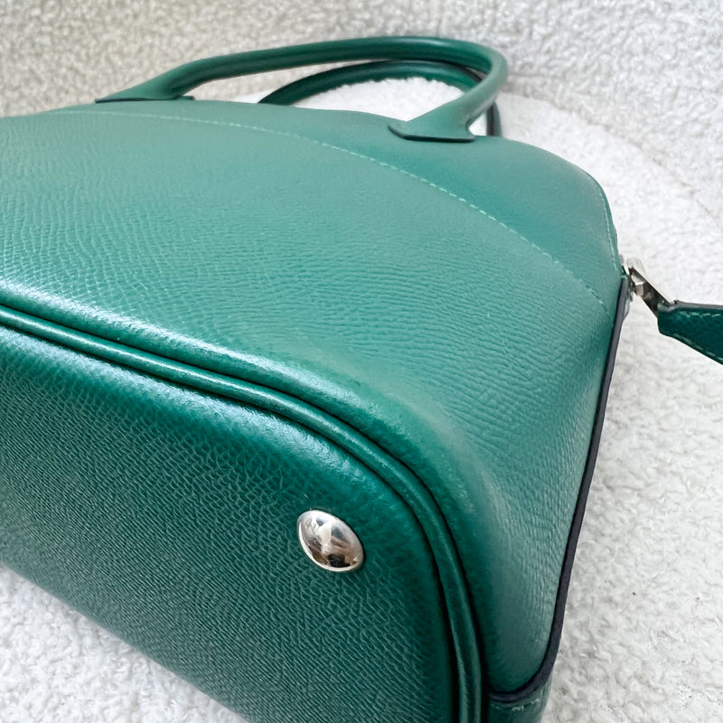 Hermes Bolide 27 in Malachite Epsom Leather and PHW