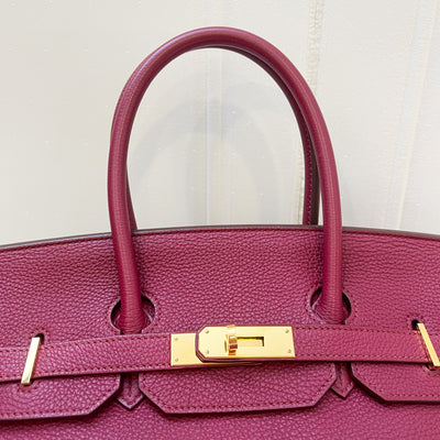 Hermes Birkin 35 in Rubis Togo Leather and GHW