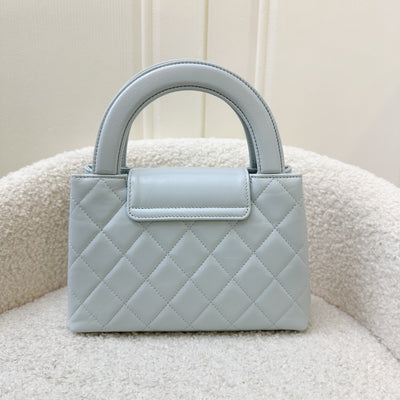 Chanel Mini / Small Kelly Bag in 24S Light Blue Calfskin and AGHW
