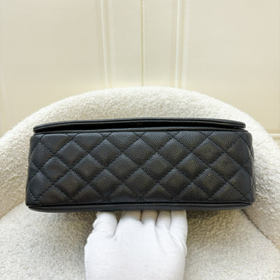 Chanel Seasonal Timeless CC flap in Black Caviar and SHW