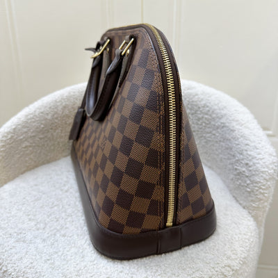 LV Alma PM in Damier Ebene Canvas and GHW