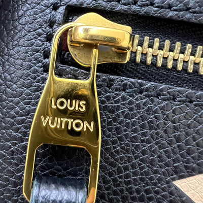 LV Pochette Metis in Bicolor Black and Creme Giant Monogram Empreinte Leather and GHW (M45773)