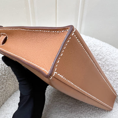 Hermes Kelly Elan in Gold Madame Leather and GHW