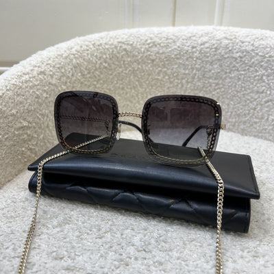 Chanel Chain Around Sunglasses with Chain Retainers