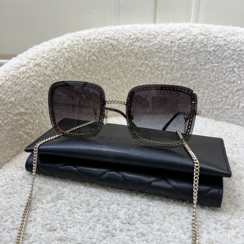 Chanel Chain Around Sunglasses with Chain Retainers