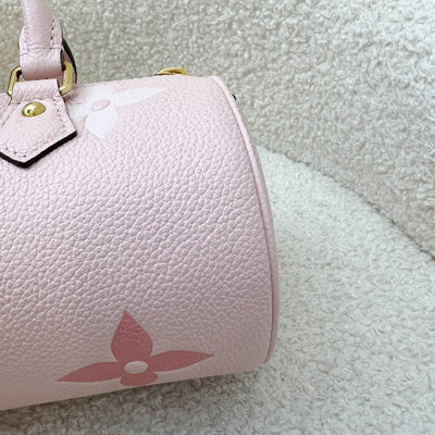 LV Papillon BB By the Pool Gradient Pink Empreinte Leather