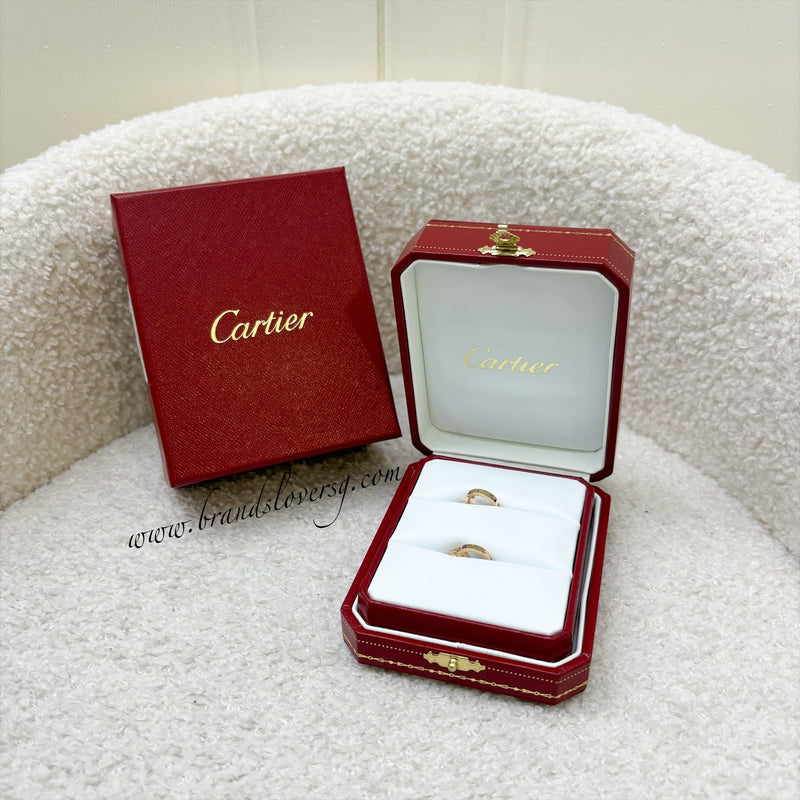 Cartier Love Earrings in 18K Rose Gold