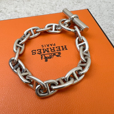 Hermes Chaine D'Ancre Bracelet in 925 Silver