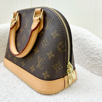 LV Alma BB in Monogram Canvas and GHW