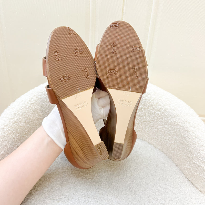 Hermes Legend Sandal in Gold Size 38.5