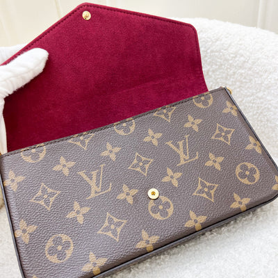 LV Felicie Pochette in Monogram Canvas and GHW