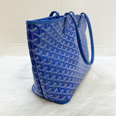 Goyard Artois PM Tote in Sky Blue Signature Canvas