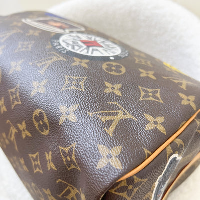 LV World Tour Speedy Bandouliere 30 in Monogram Canvas and GHW