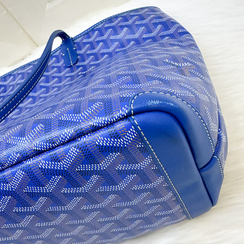 Goyard Artois PM Tote in Sky Blue Signature Canvas