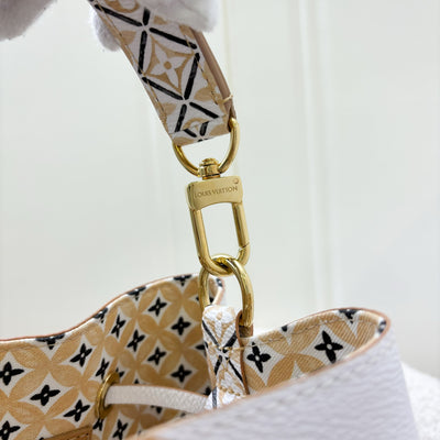 LV Neonoe BB Bucket Bag in 2023 By The Pool Beige / Pink Canvas and GHW