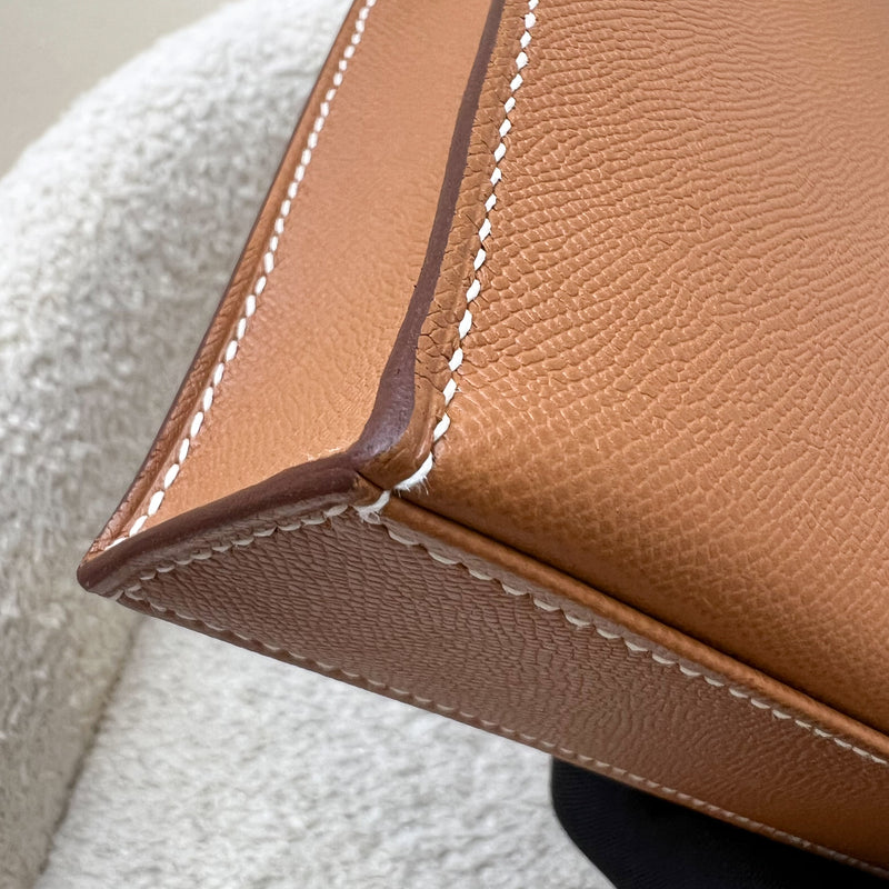 Hermes Kelly Elan in Gold Madame Leather and GHW