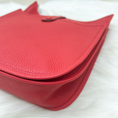 Hermes Evelyne 29 PM in Vermillion Clemence Leather and PHW