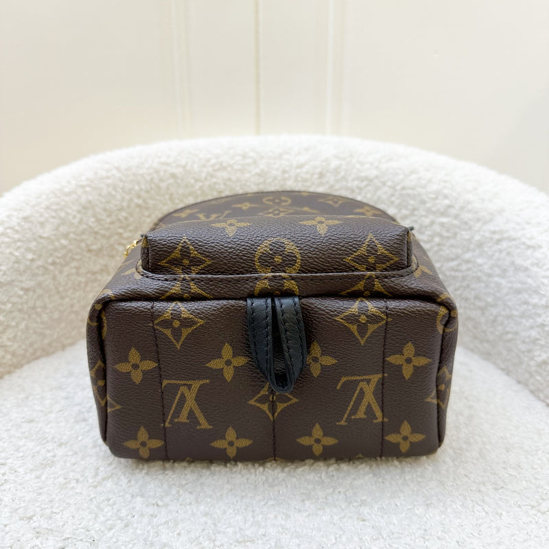 LV Palm Springs Mini Backpack in Monogram Canvas and GHW