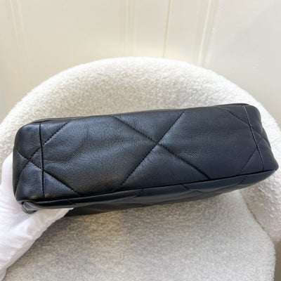 Chanel 19 Small Flap in Black Lambskin and 3-Tone HW