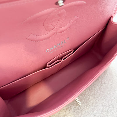 Chanel Medium Classic Flap CF in Pink Lambskin and SHW