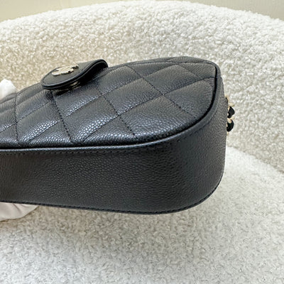 Chanel 24S Mini Camera Bag in Black Caviar and LGHW